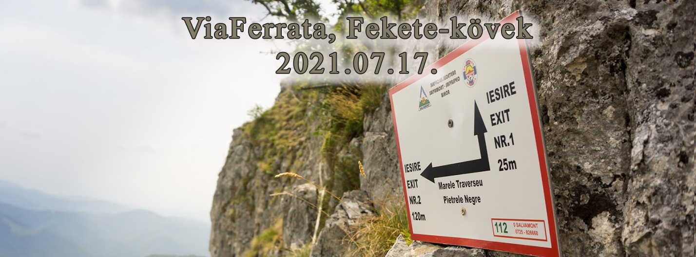 Viaferrata a Fekete-kövek